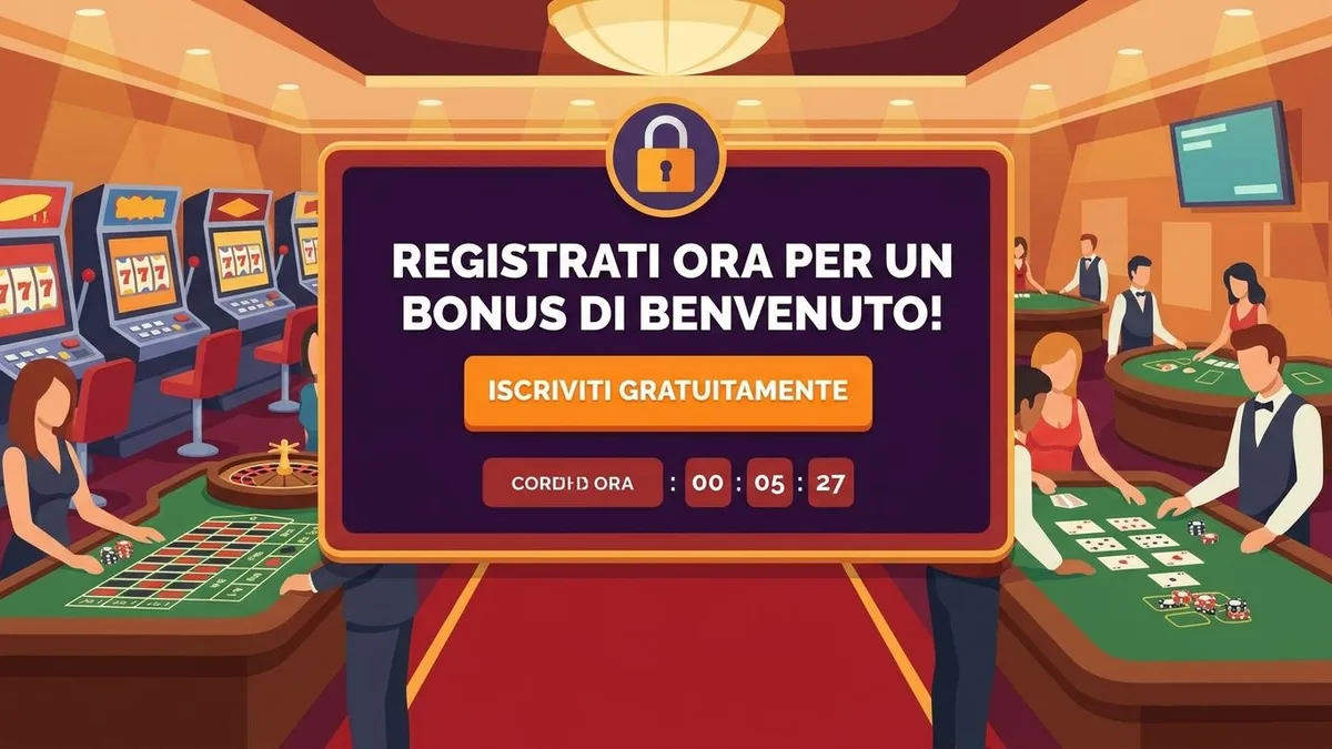 Registrazione con bonus